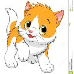 cartoon-bicolor-kitten-cute-kittens-series-93785501